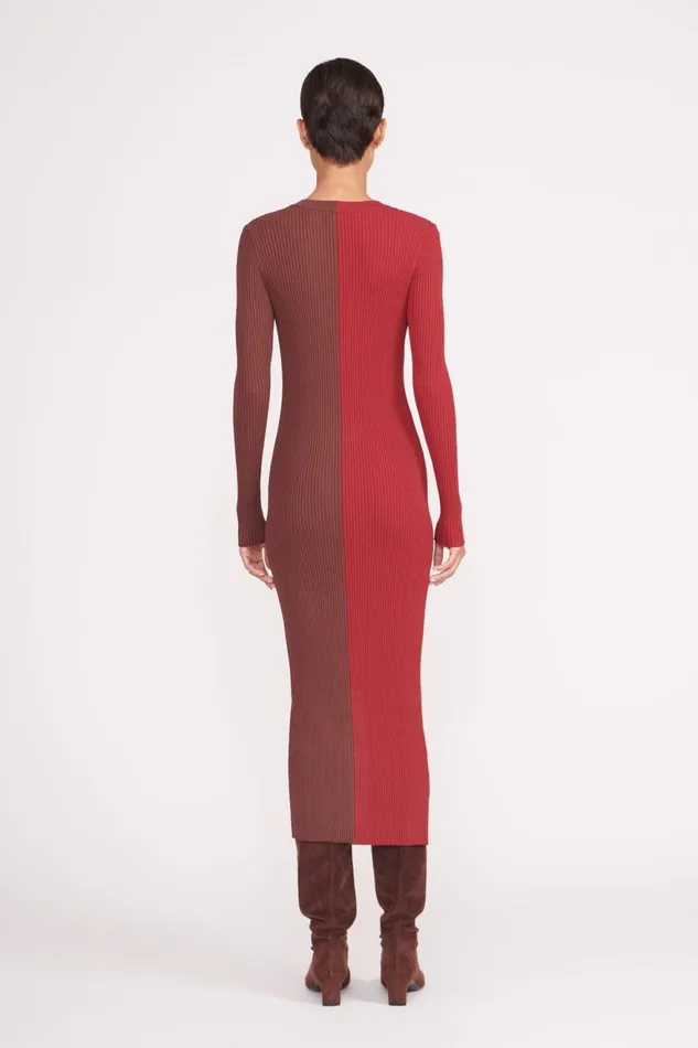 Women STAUD Knits SHOKO SWEATER SYRAH CHOCOLATE Women STAUD Knits SHOKO SWEATER SYRAH CHOCOLATE