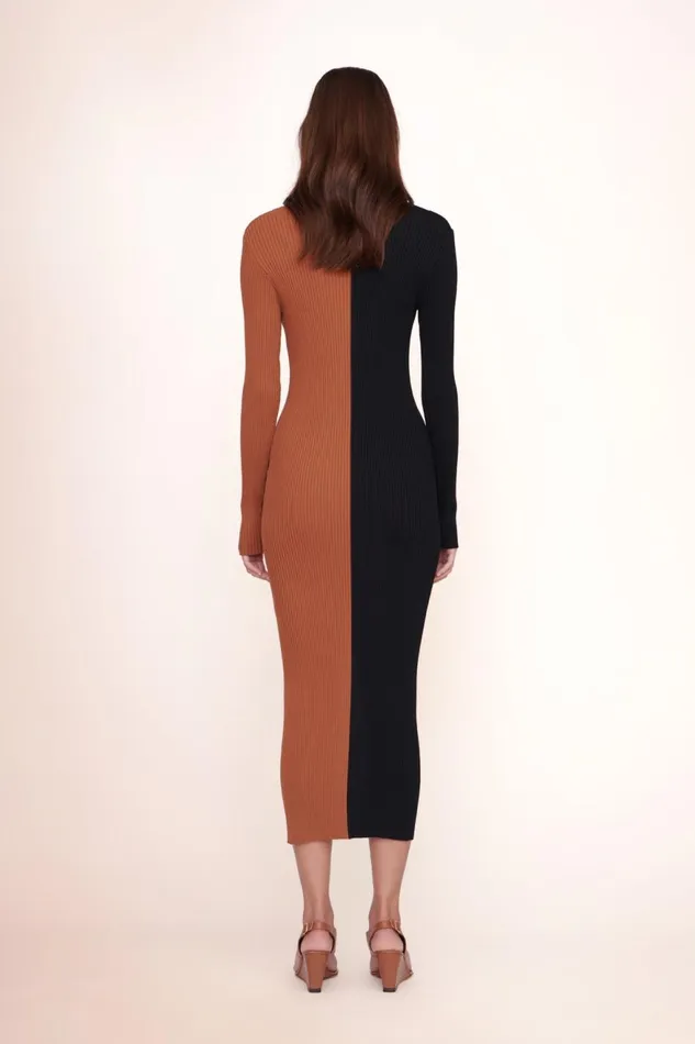 Women STAUD Knits SHOKO SWEATER TAN BLACK