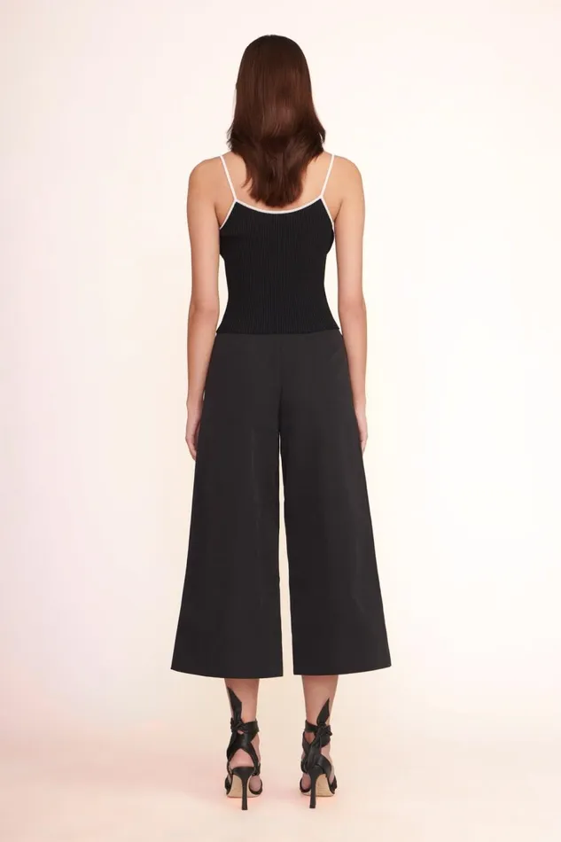 Women STAUD Knits SOLEIL TOP BLACK WHITE Women STAUD Knits SOLEIL TOP BLACK WHITE