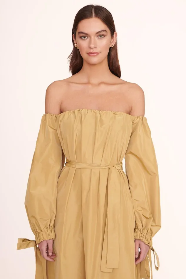 Women STAUD Occasion Dresses COLBY DRESS KHAKI Women STAUD Occasion Dresses COLBY DRESS KHAKI