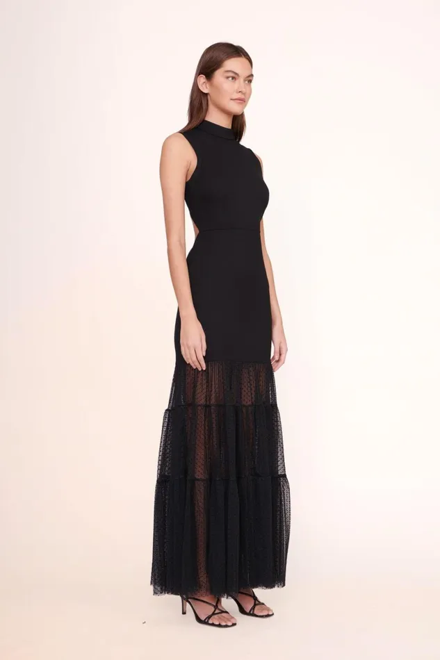 Women STAUD Occasion Dresses DAFFODIL DRESS BLACK