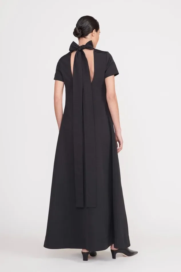 Women STAUD Occasion Dresses ILANA DRESS BLACK