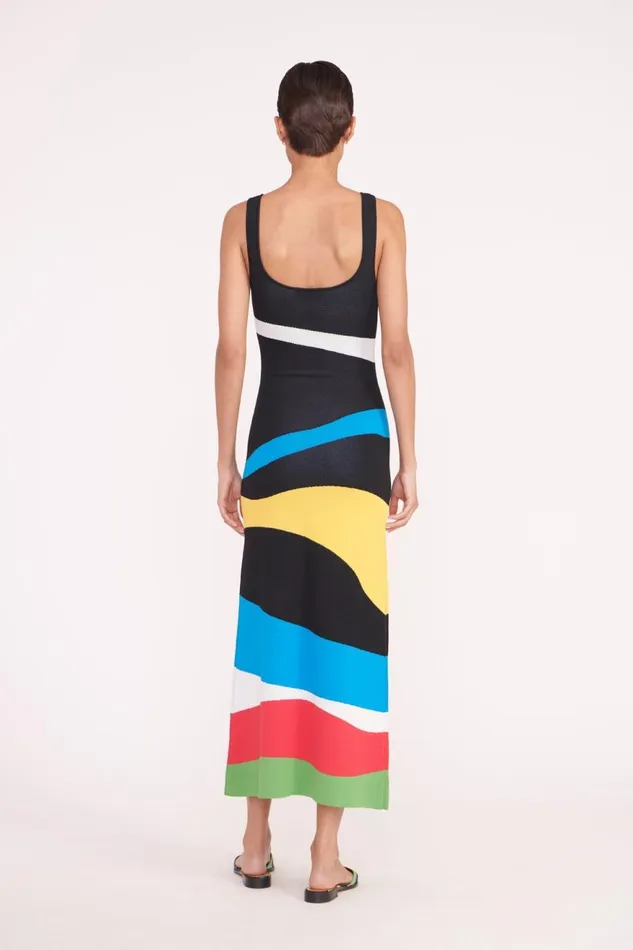 Women STAUD Occasion Dresses KATIE DRESS MARBLE WAVE Women STAUD Occasion Dresses KATIE DRESS MARBLE WAVE
