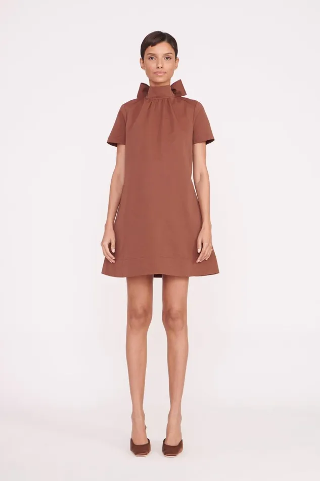 Women STAUD Occasion Dresses MINI ILANA DRESS CLOVE