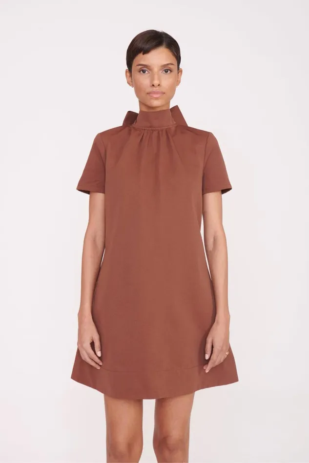 Women STAUD Occasion Dresses MINI ILANA DRESS CLOVE