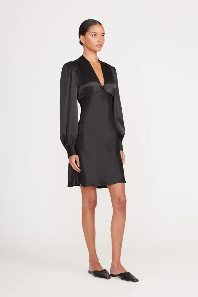 Women STAUD Occasion Dresses ROSENDA DRESS BLACK Women STAUD Occasion Dresses ROSENDA DRESS BLACK