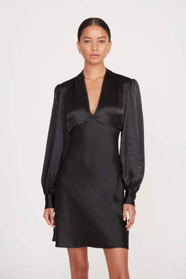 Women STAUD Occasion Dresses ROSENDA DRESS BLACK Women STAUD Occasion Dresses ROSENDA DRESS BLACK