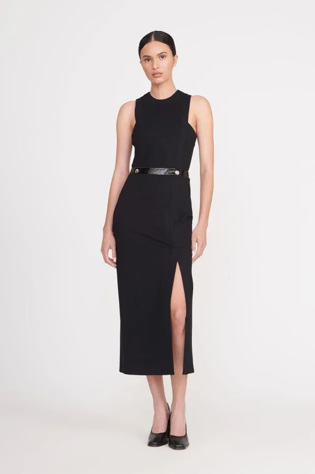 Women STAUD Occasion Dresses SHARMILA DRESS BLACK