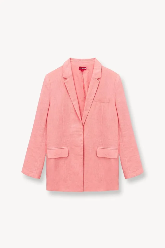 Women STAUD Outerwear and Jackets MAXWELL BLAZER ROSEBUD