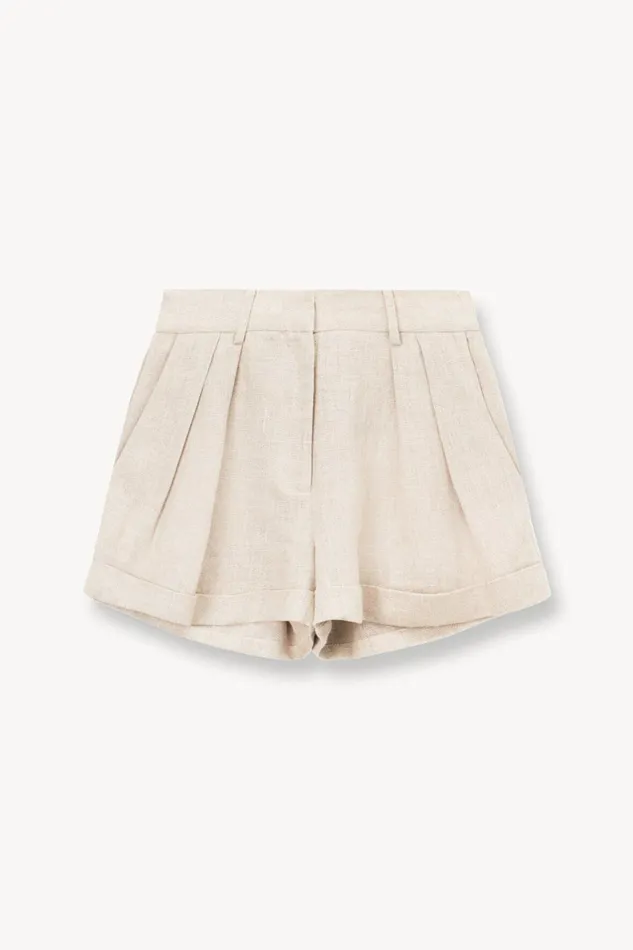 Women STAUD Pants and Shorts LUISA SHORT OAT MILK