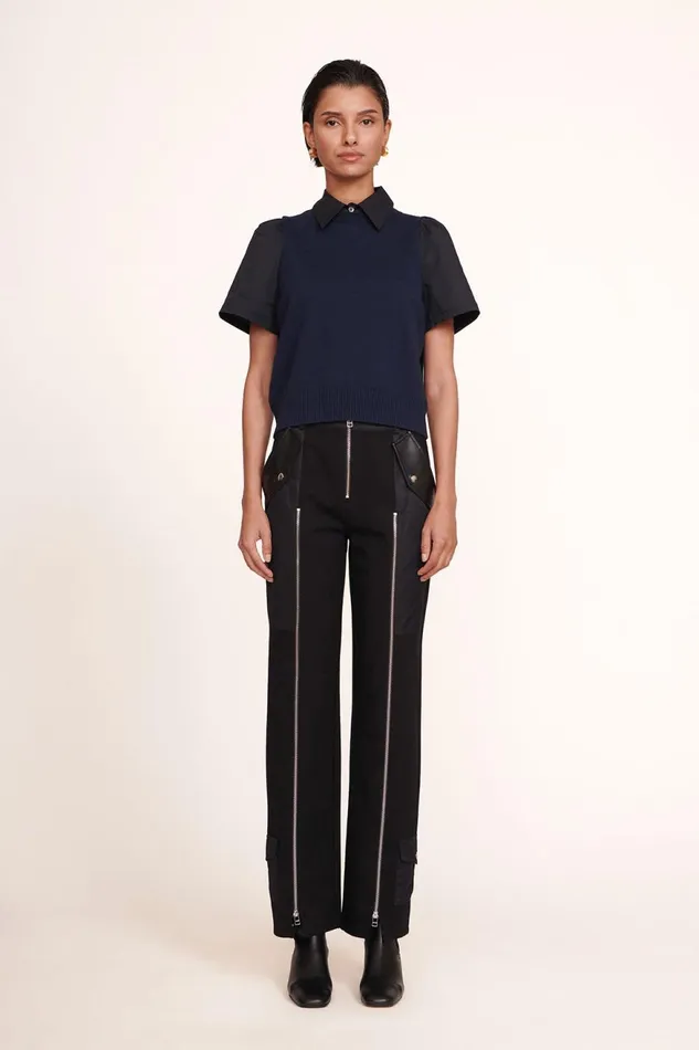Women STAUD Pants and Shorts SESAME PANT BLACK