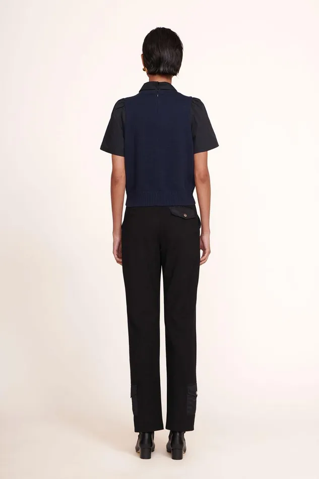 Women STAUD Pants and Shorts SESAME PANT BLACK Women STAUD Pants and Shorts SESAME PANT BLACK