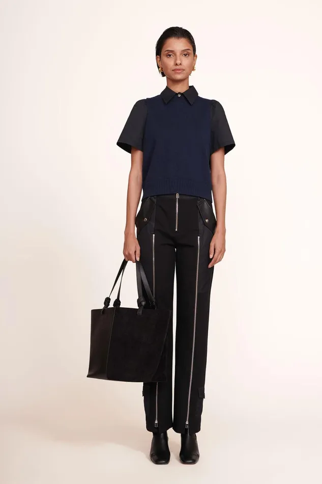 Women STAUD Pants and Shorts SESAME PANT BLACK Women STAUD Pants and Shorts SESAME PANT BLACK
