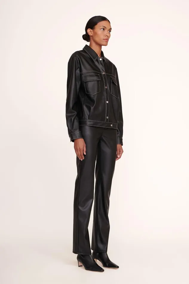 Women STAUD Pet Ready To Wear CUSTOM RYAN JACKET BLACK
