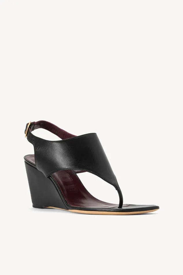 Women STAUD Platforms and Wedges ALEX WEDGE BLACK