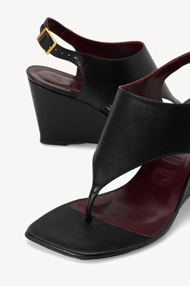 Women STAUD Platforms and Wedges ALEX WEDGE BLACK