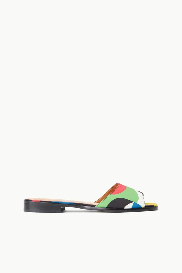 Women STAUD Sandals CASPIAN SLIDE MARBLE WAVE