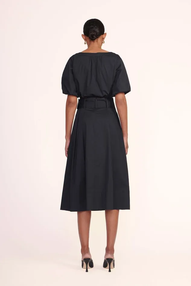 Women STAUD Skirts KINGSLEY SKIRT BLACK