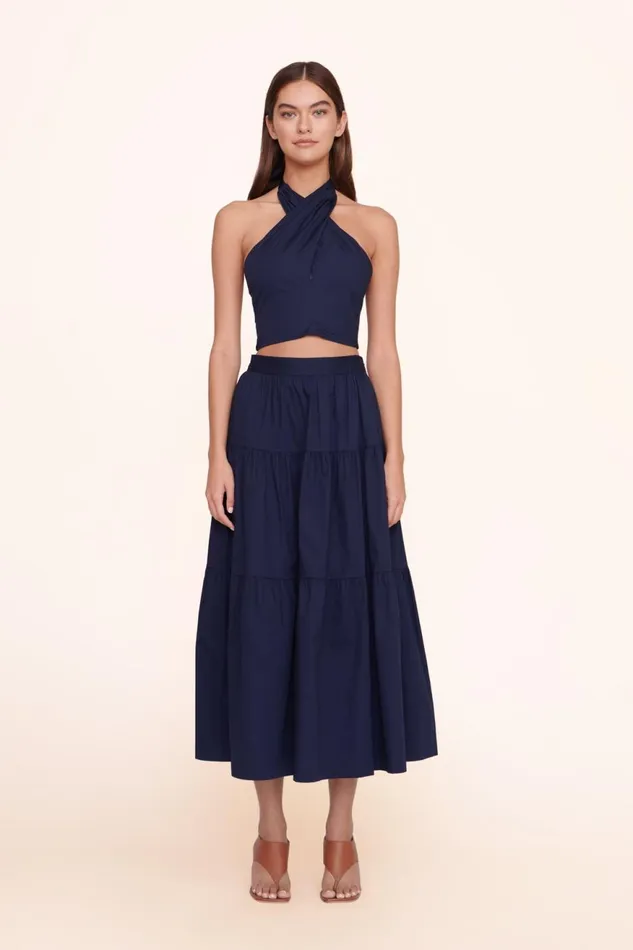 Women STAUD Skirts SEA SKIRT NAVY
