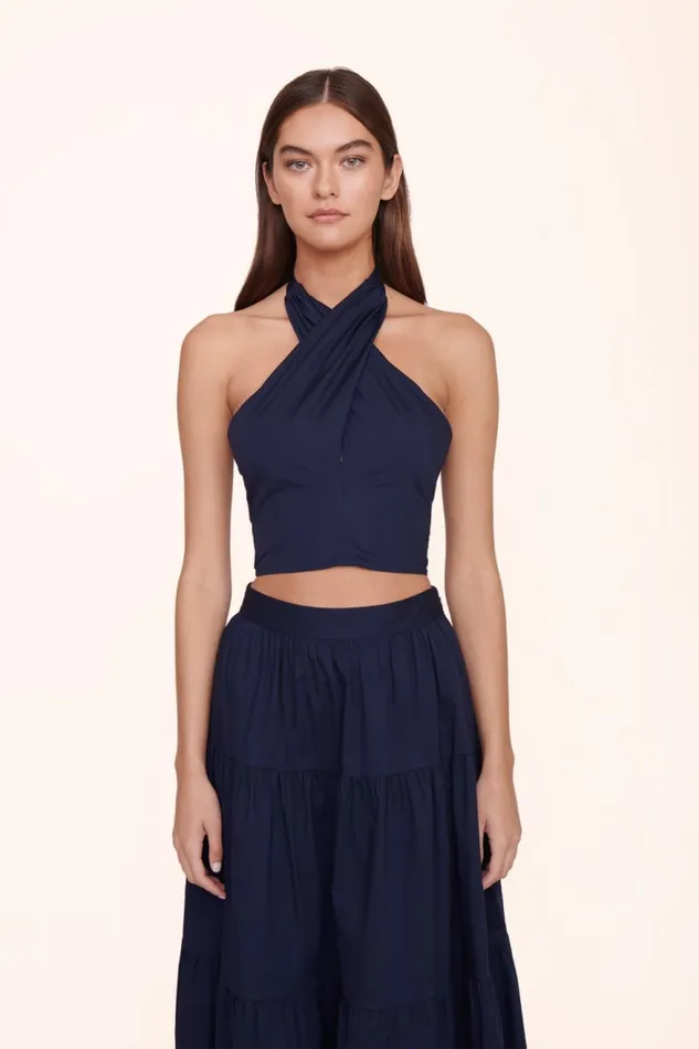 Women STAUD Skirts SEA SKIRT NAVY