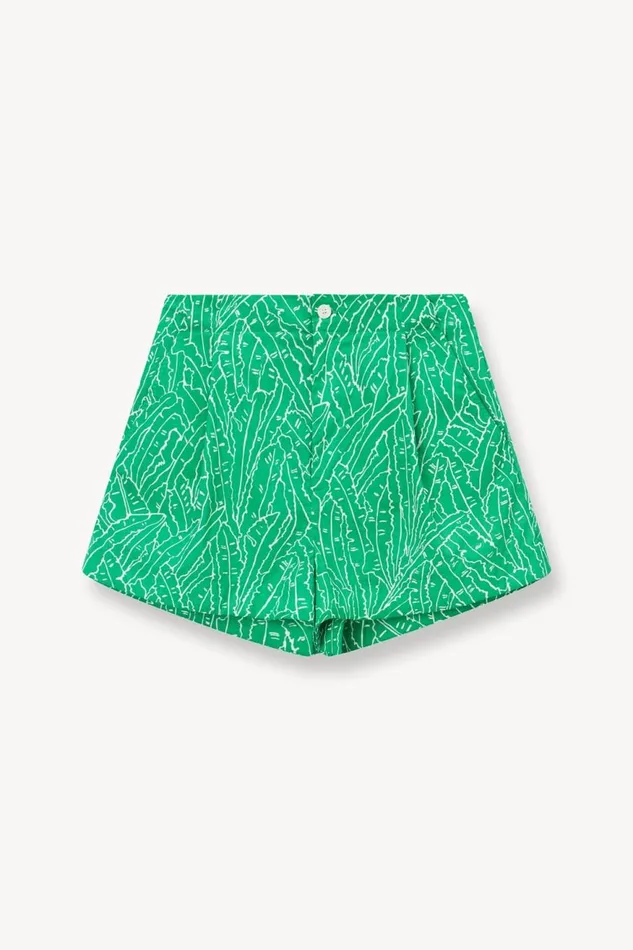 Women STAUD Swim ZOEY SHORT GREEN PALM Women STAUD Swim ZOEY SHORT GREEN PALM