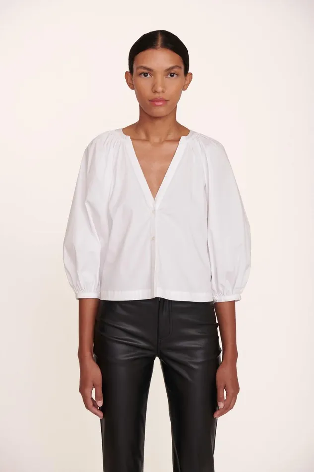 Women STAUD Tops DILL TOP WHITE