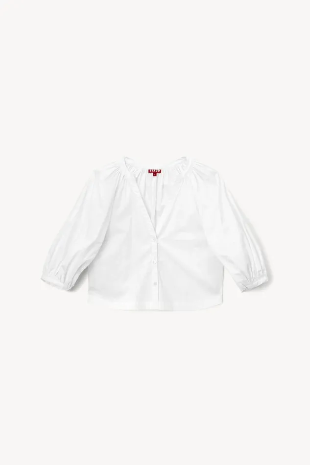 Women STAUD Tops DILL TOP WHITE