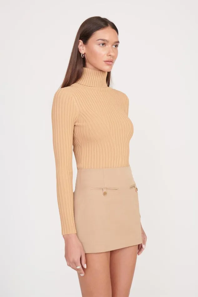 Women STAUD Tops JACE TOP CAMEL Women STAUD Tops JACE TOP CAMEL