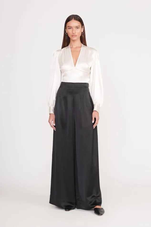Women STAUD Tops ROSENDA TOP IVORY Women STAUD Tops ROSENDA TOP IVORY