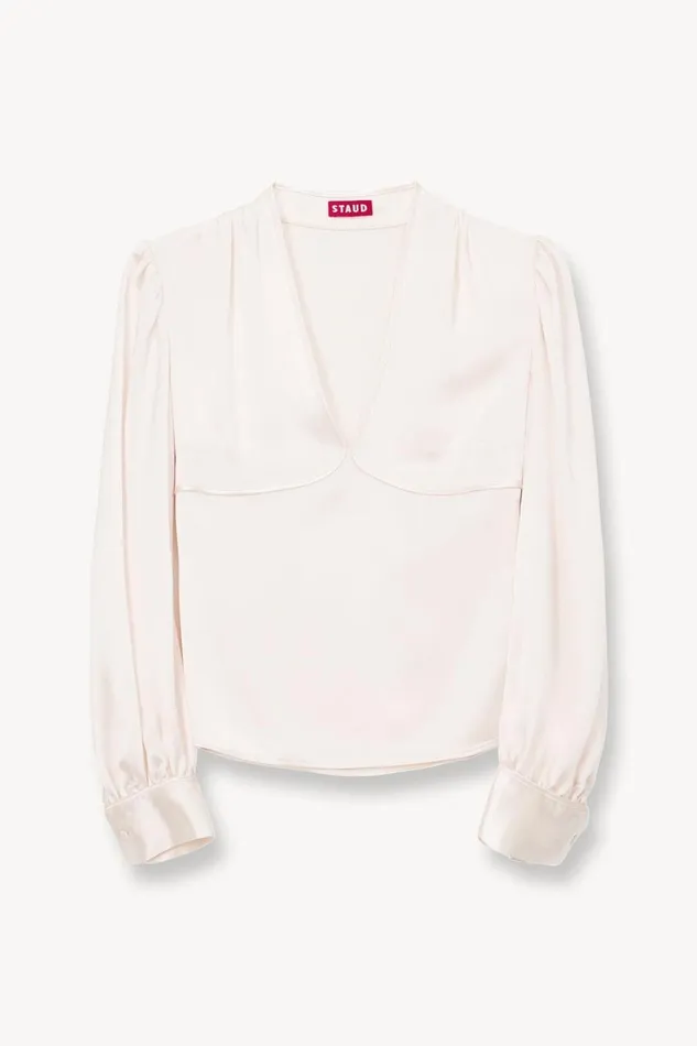 Women STAUD Tops ROSENDA TOP IVORY Women STAUD Tops ROSENDA TOP IVORY