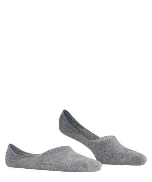 Women Step High Cut Women No Show Socks Light Greymel FALKE No Show Socks