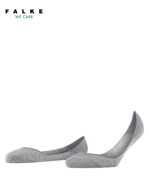 Women Step Medium Cut Women No Show Socks Light Greymel FALKE No Show Socks