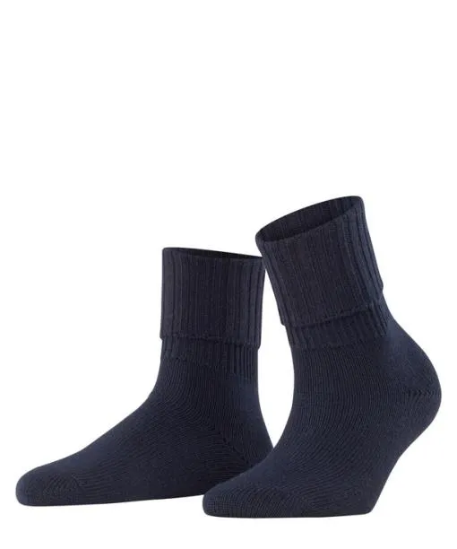 Women Striggings Rib Women Socks Dark Navy FALKE Socks
