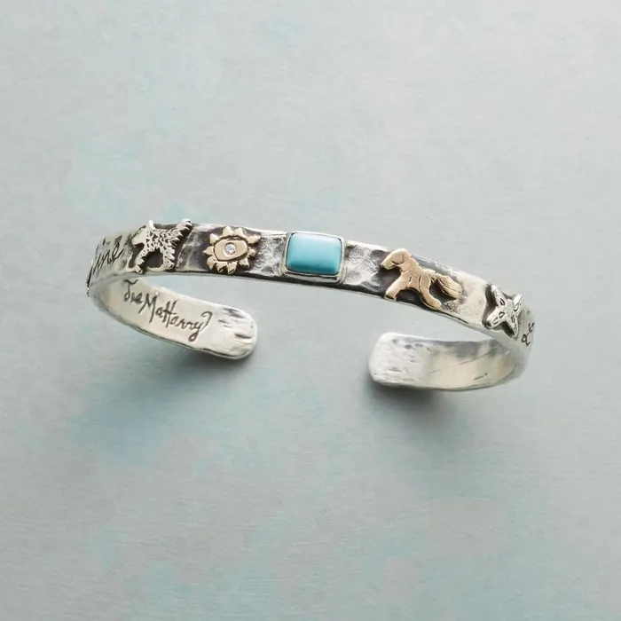 Women Strong Heart Cuff Sundance Catalog Bracelets