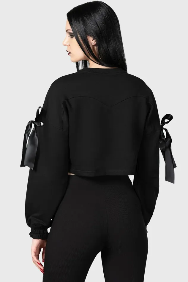 Women Sweaters Killstar Ray Crop Sweater