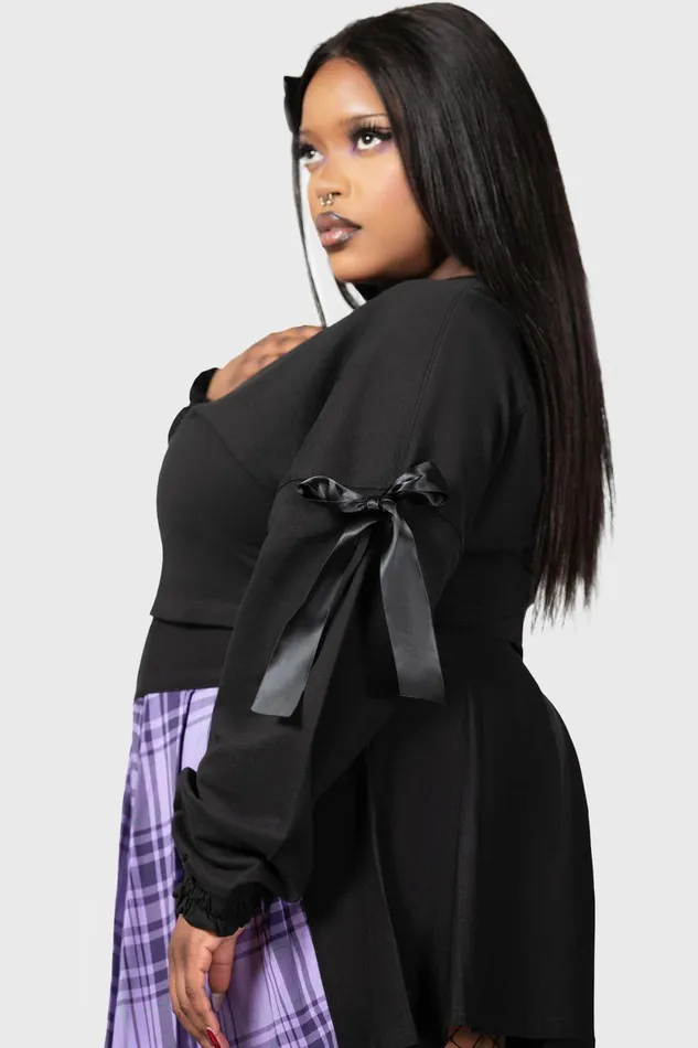 Women Sweaters Killstar Ray Crop Sweater