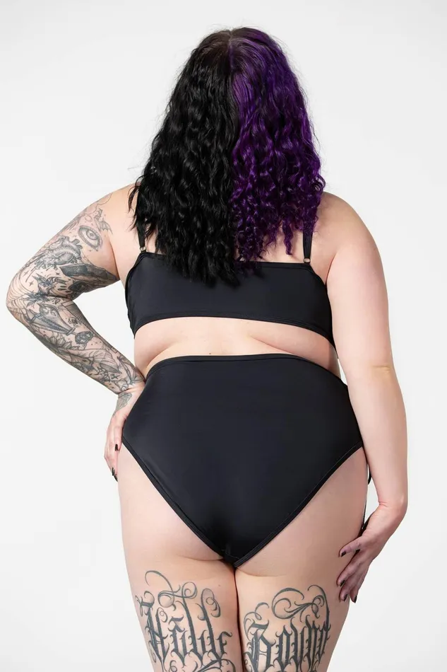 Women Swim Killstar Xandria 2Piece Swimsuit PLUS