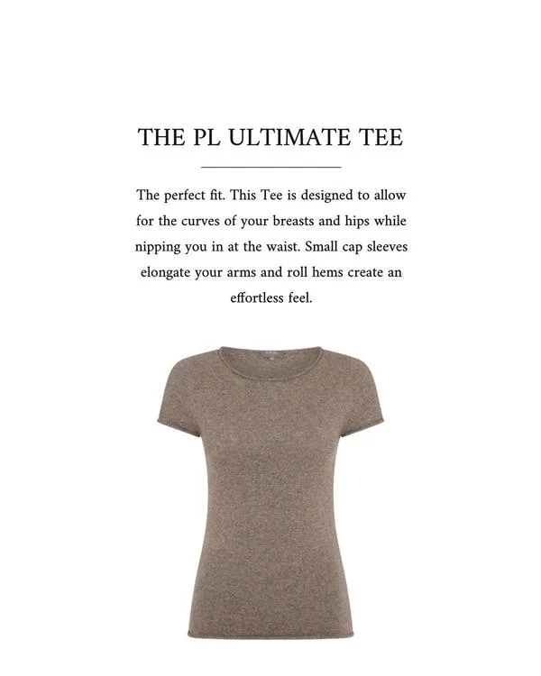 Women The Peony Lim Ultimate TeeIn Fumo Grey Fumo Grey NPeal Tops and Tshirts