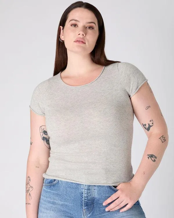 Women The Peony Lim Ultimate TeeIn Fumo Grey Fumo Grey NPeal Tops and Tshirts