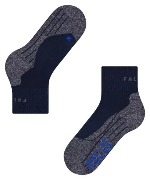 Women TK2 Explore Cool Short Women Trekking Short Sock Marine FALKE Hiking Socks