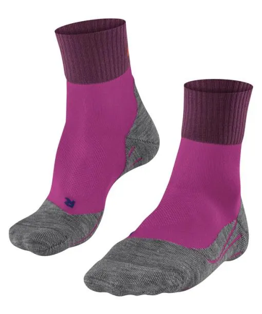 Women TK2 Explore Cool Short Women Trekking Short Sock Radiant Orchid FALKE Hiking Socks Women TK2 Explore Cool Short Women Trekking Short Sock Radiant Orchid FALKE Hiking Socks