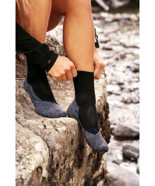 Women TK2 Explore Cool Short Women Trekking Short Sock Radiant Orchid FALKE Hiking Socks