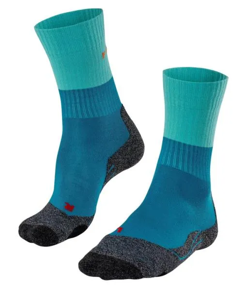 Women TK2 Explore Women Trekking Socks Lagoon FALKE Hiking Socks