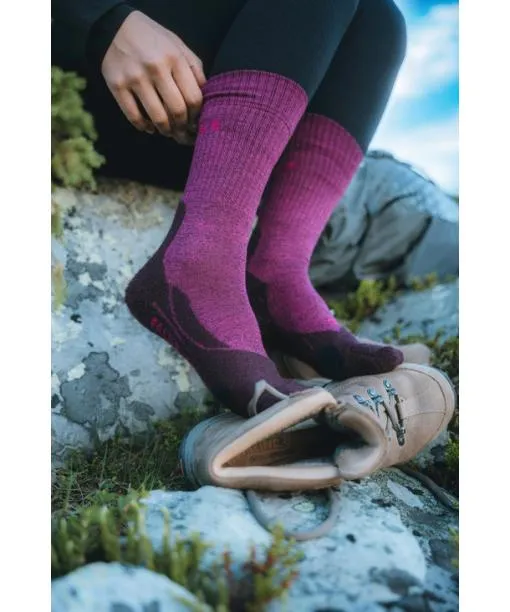 Women TK2 Explore Wool Women Trekking Socks Kitt Mouline FALKE Hiking Socks