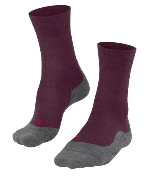 Women TK5 Wander Women Trekking Socks Dark Mauve FALKE Hiking Socks