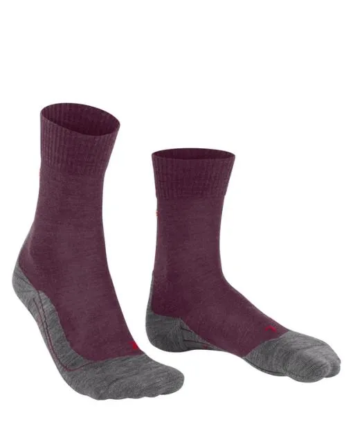 Women TK5 Wander Women Trekking Socks Dark Mauve FALKE Hiking Socks