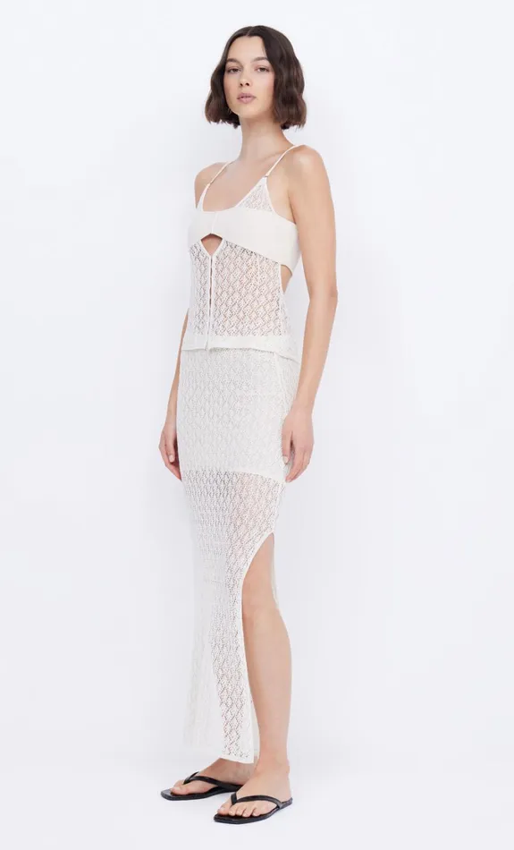 Women Tops Bec Bridge BREEZE LAYERED TOP Ivory