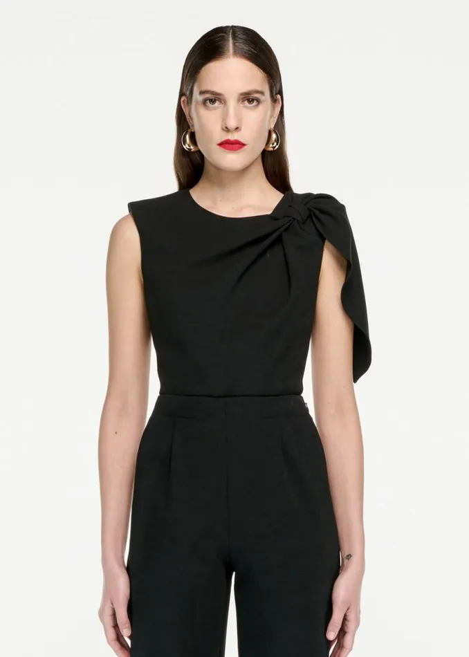 Women Tops Roland Mouret Stretch Cady Top
