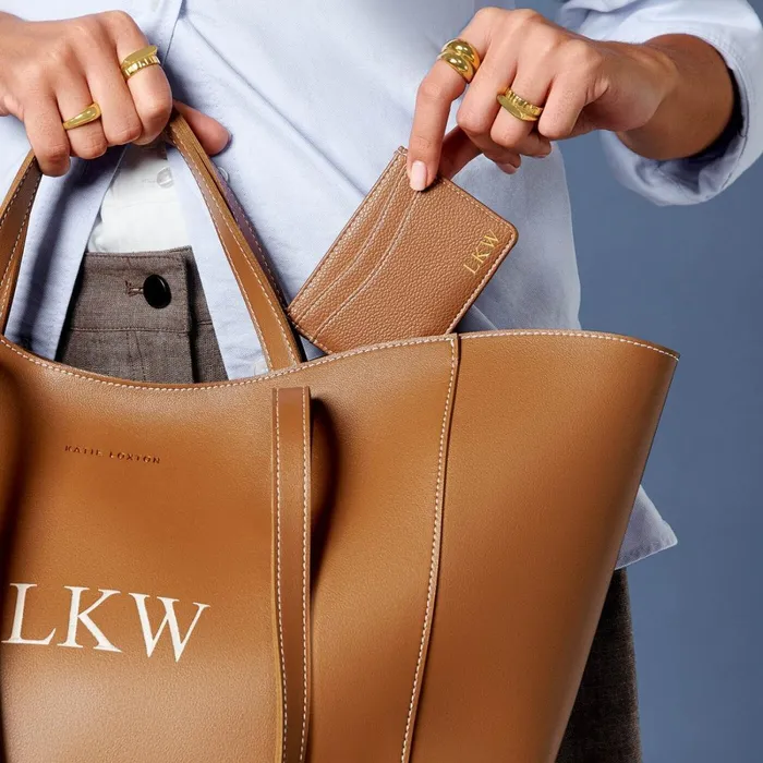 Women Tote Bags Katie Loxton Perri Cognac Tote Bag 8211 Vegan Leather