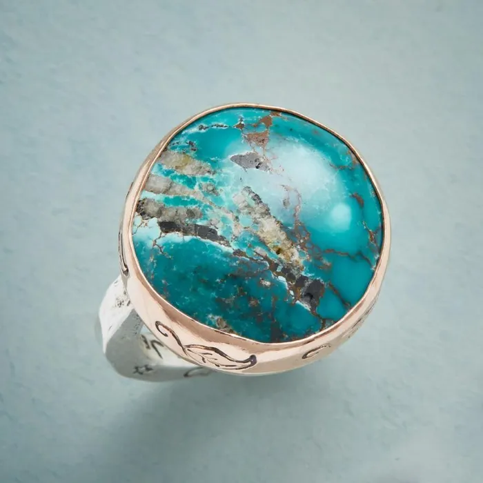 Women Tranquil Turquoise Ring Sundance Catalog Rings